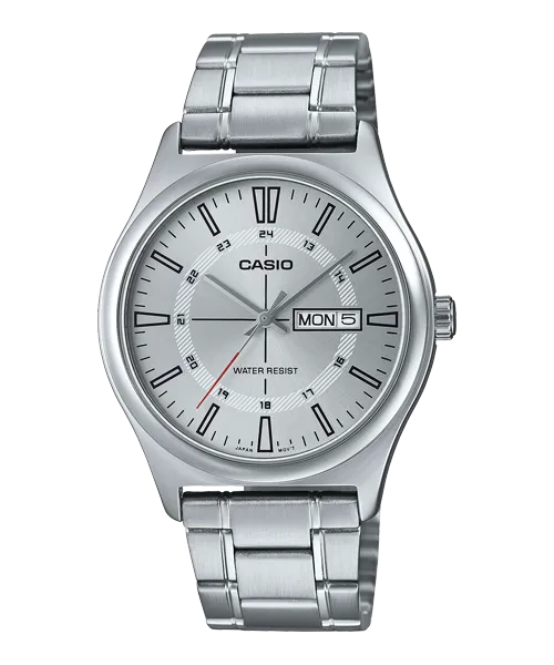 Reloj casual correa de Acero inoxidable MTP-V006D-7C