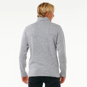 Rip Curl Crescent Zip Thru Grey Marle