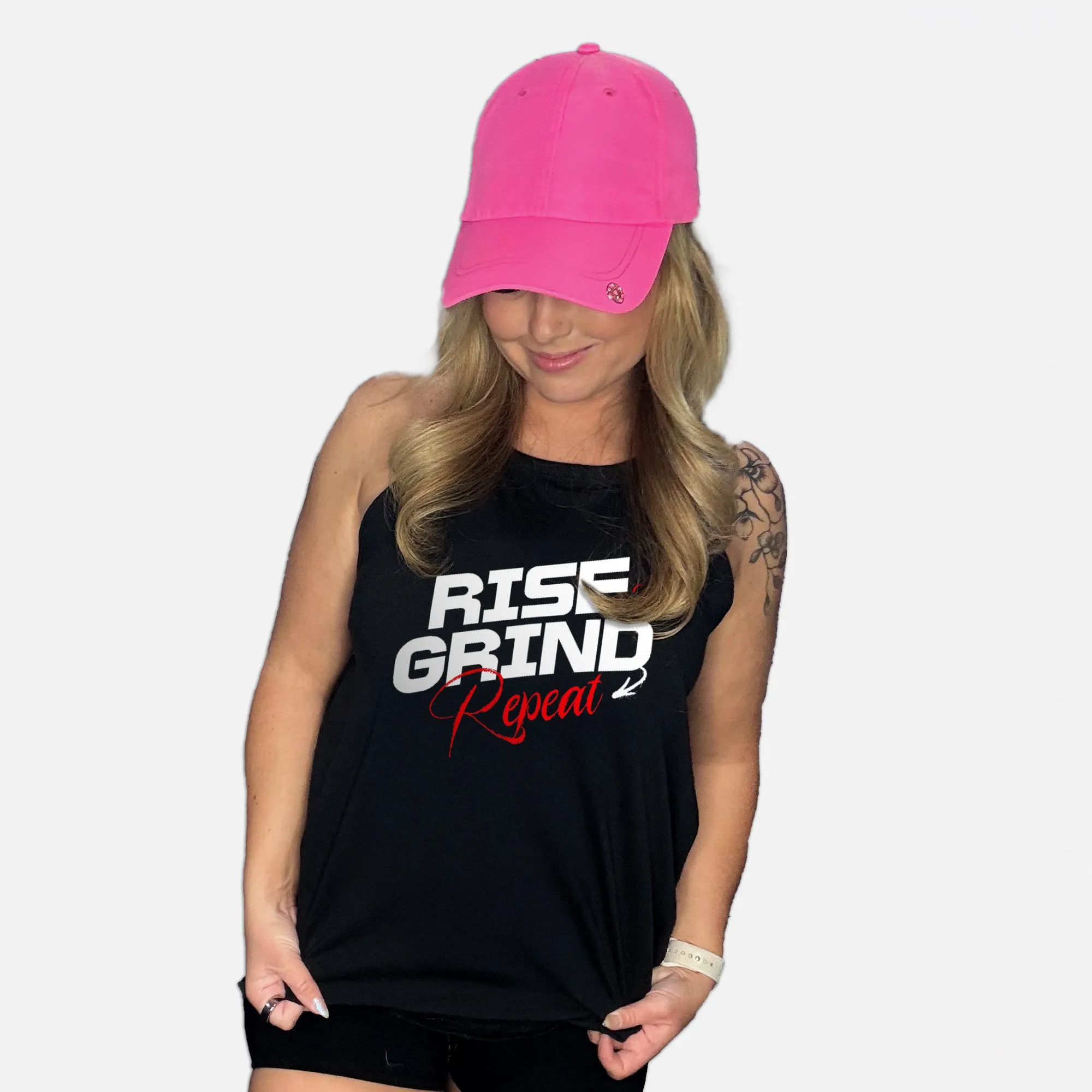 Rise and Grind Rocker Tank Top