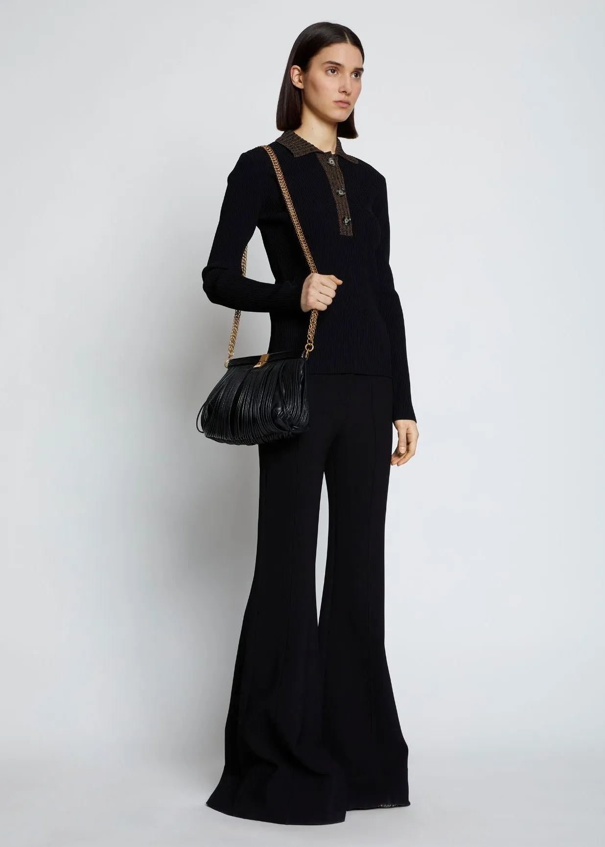 Rolo Frame Clutch (Black)