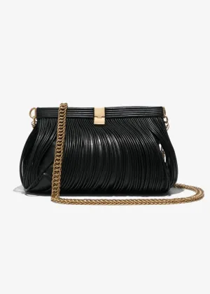 Rolo Frame Clutch (Black)