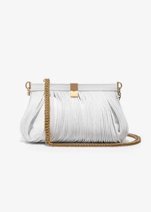 Rolo Frame Clutch (White)