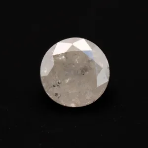 Round Brilliant Icy Salt   Pepper Diamond | 0.40ct