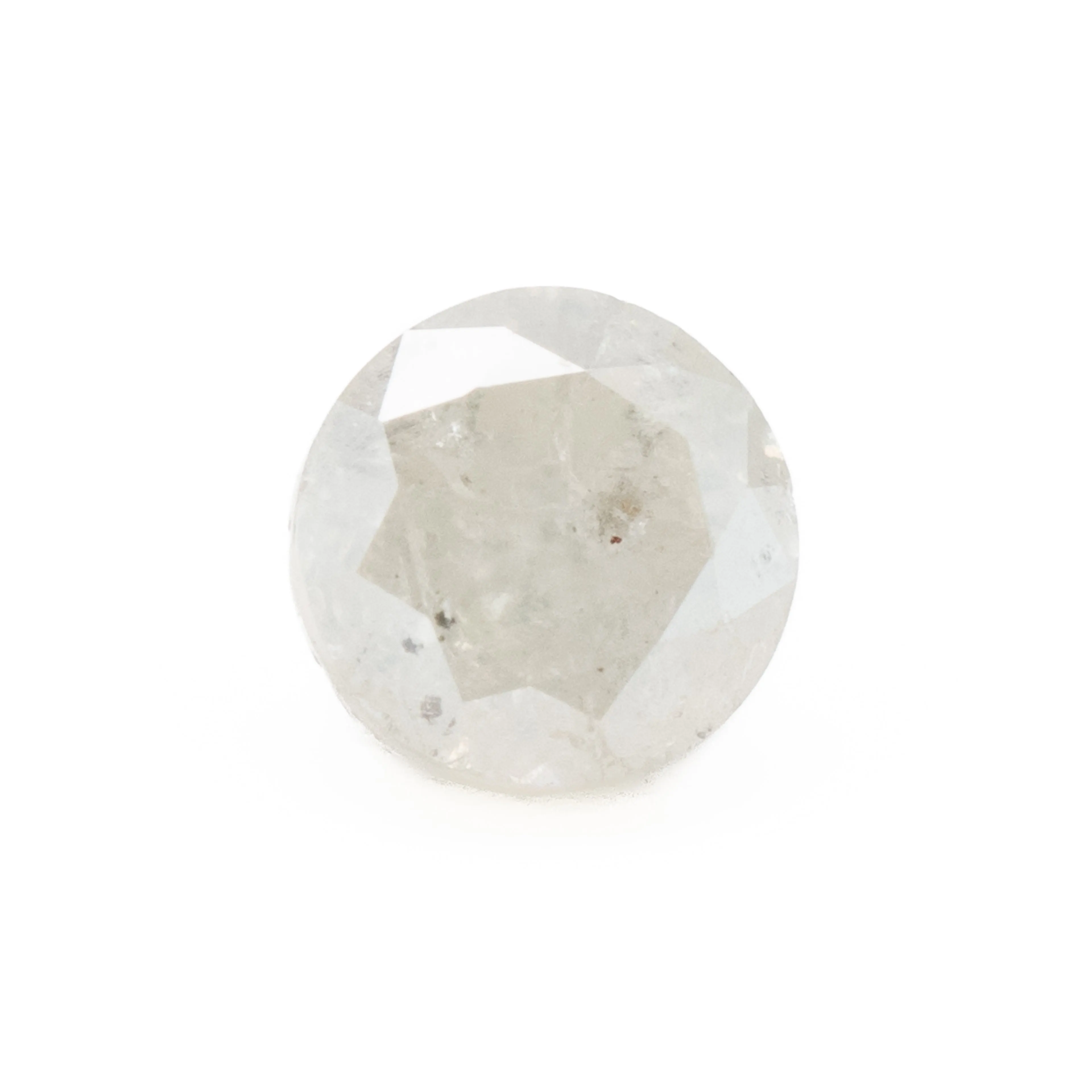 Round Brilliant Icy Salt   Pepper Diamond | 0.40ct