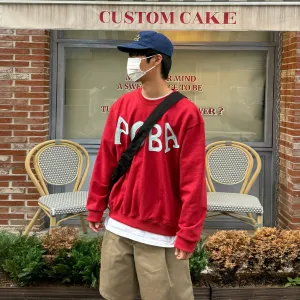 Round Neck Casual Sweatshirt