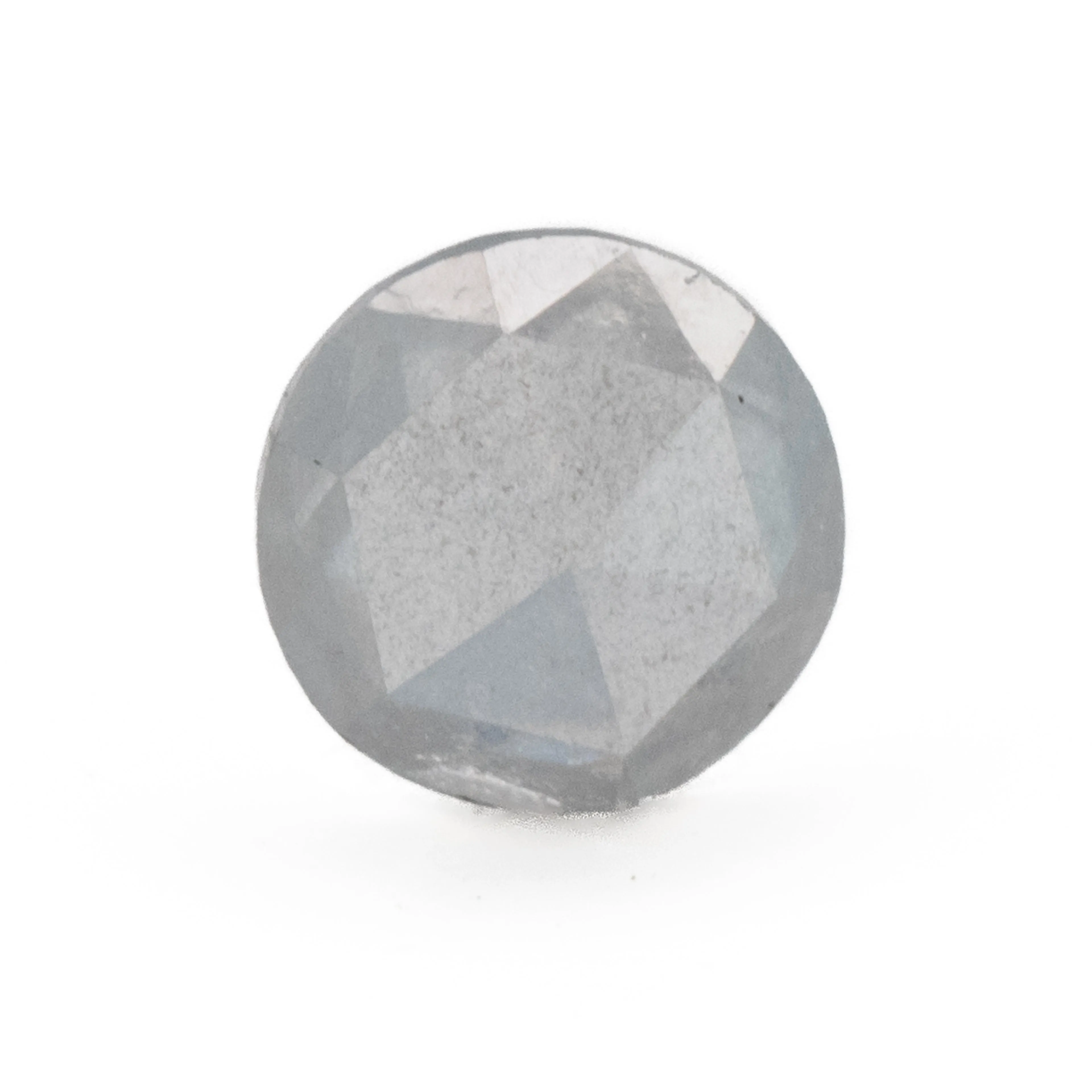 Round Rose Cut Icy Salt   Pepper Diamond | 0.27ct