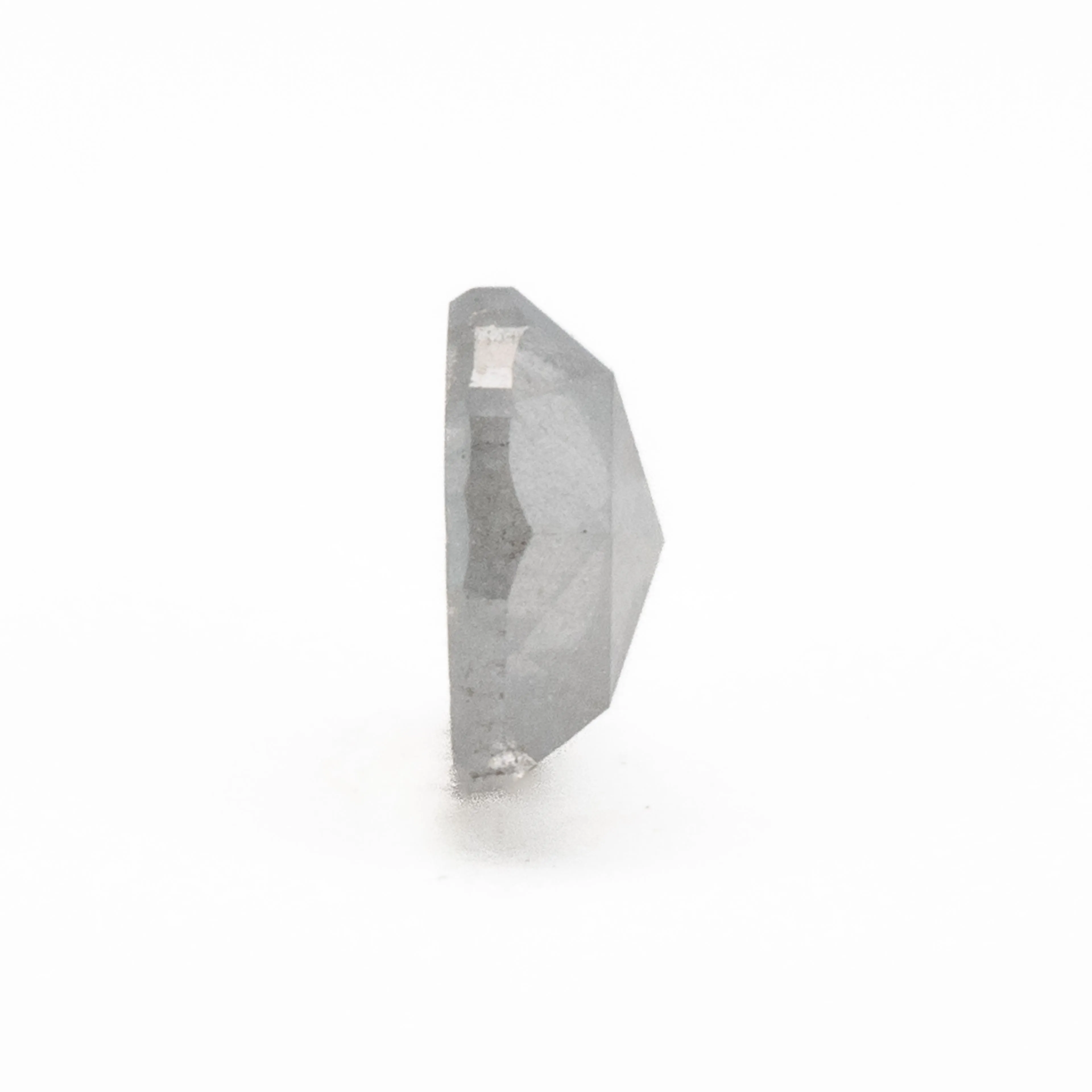 Round Rose Cut Icy Salt   Pepper Diamond | 0.27ct