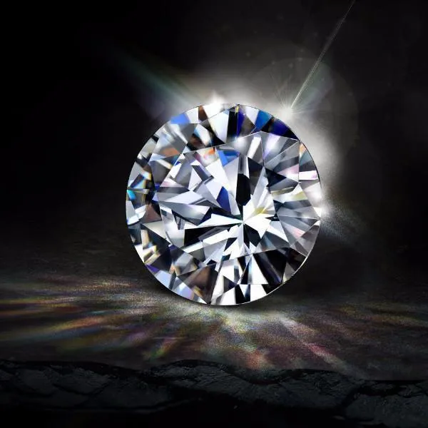 Round SUPERNOVA Loose Moissanite Stone