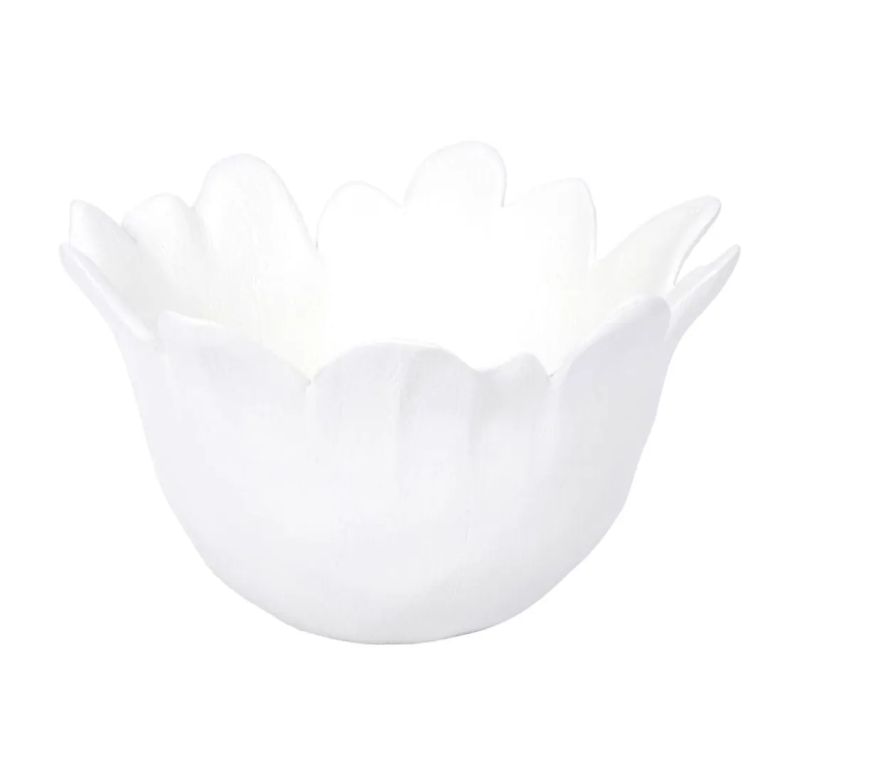 Round White Decorative Bowl