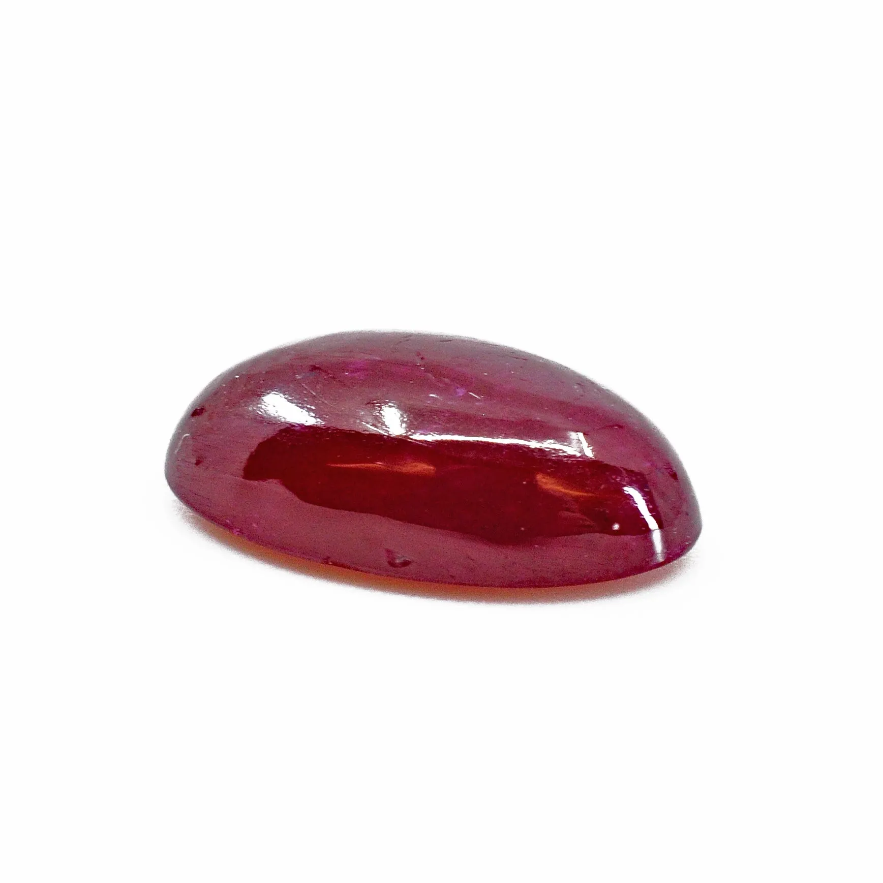 Ruby 4.71 carat Oval Gemstone Cabochon - Tanzania