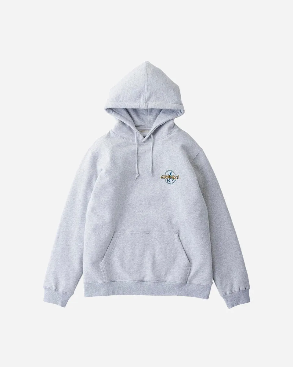 Running Man Hooded Sweatshirt - Ash Heather