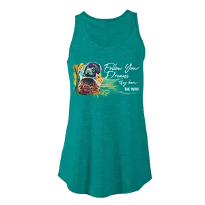 Rural Heart by Rene' Earnhardt-  Dreams Ladies Flowy Tank