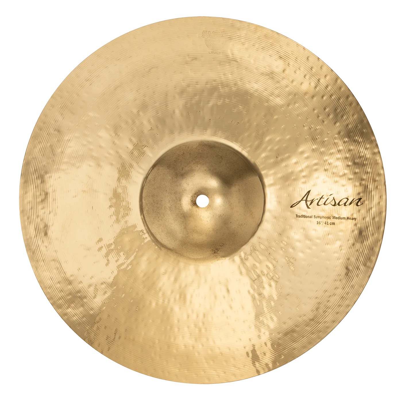 SABIAN A1655/1B 16" Artisan Sym Medium Heavy Single Brilliant Finish MADE In CANADA