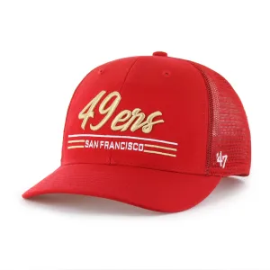 SAN FRANCISCO 49ERS GARNER '47 TRUCKER RELAXED FIT