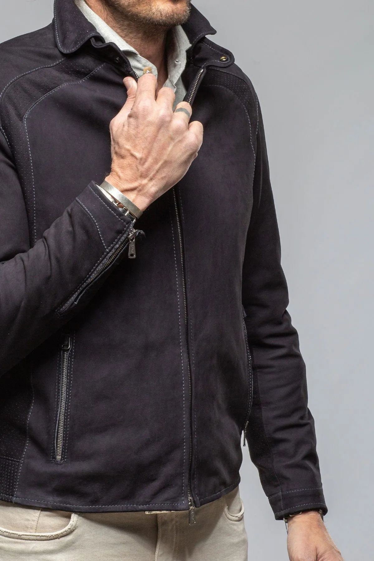 San Remo Race Jacket In Navy