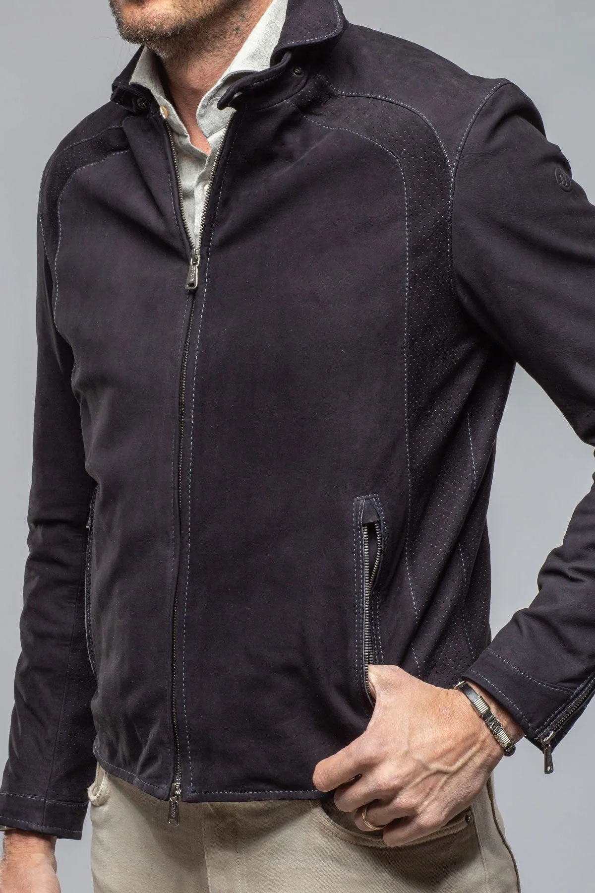 San Remo Race Jacket In Navy