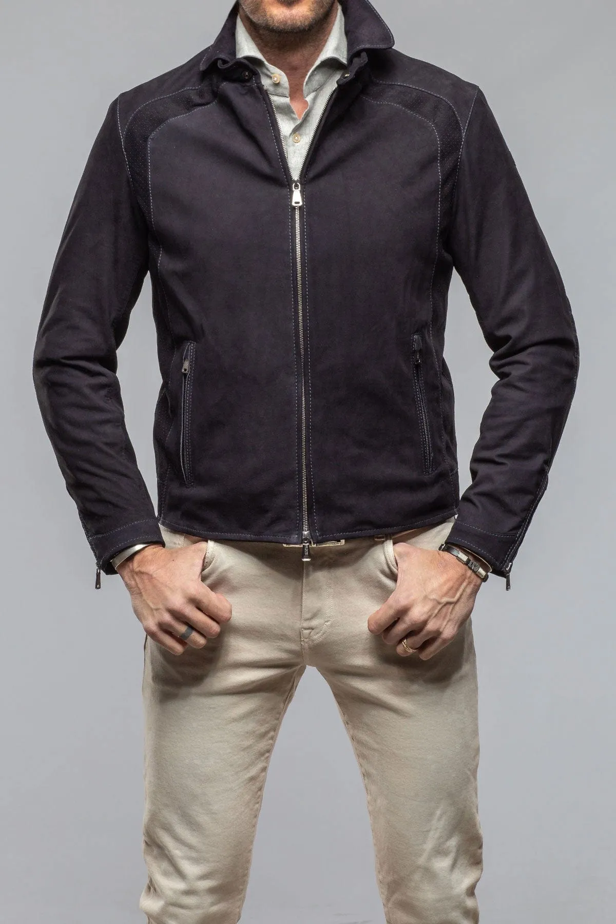 San Remo Race Jacket In Navy