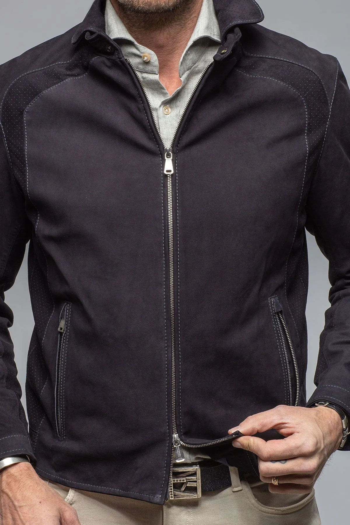 San Remo Race Jacket In Navy
