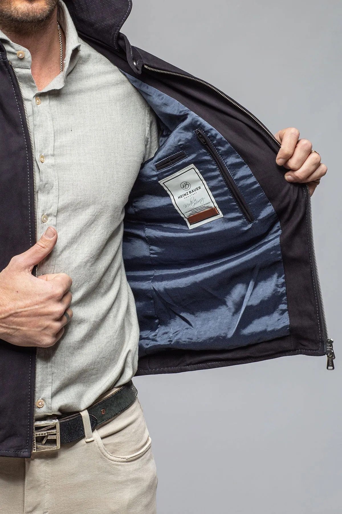 San Remo Race Jacket In Navy