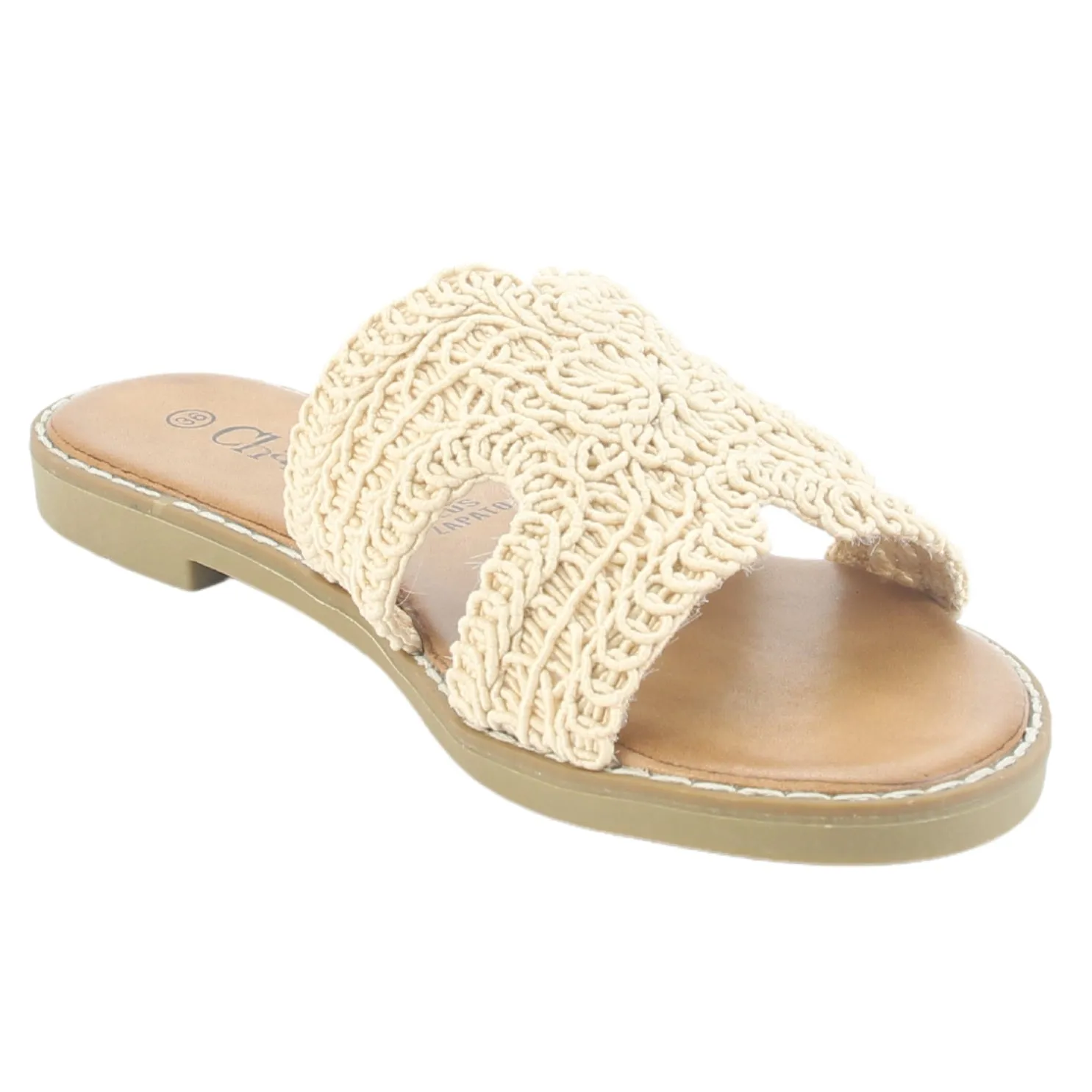 Sandalia Chalada Mujer Creta-16 Beige Casual