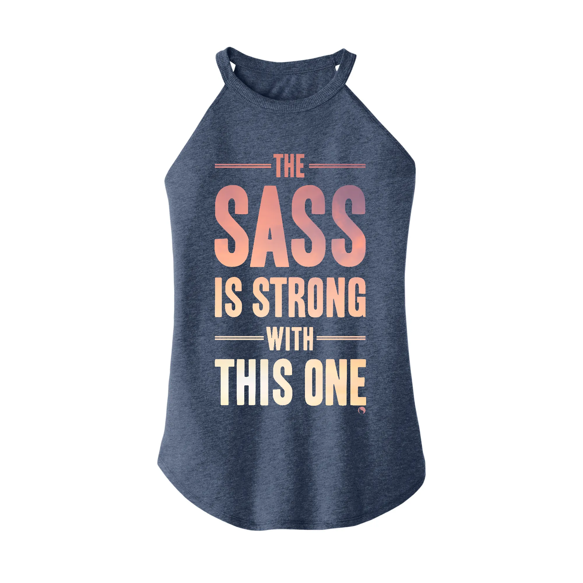 Sass is Strong Rocker Tank Top