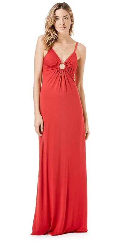 Scoop Keyhole Dress