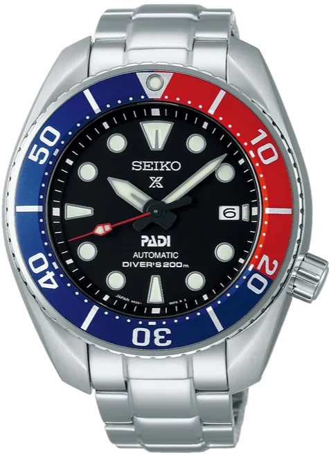 Seiko Prospex X Padi Mechanical Automatic Scuba Diver 200M Special Edition Sumo SPB181 (SBDC121)