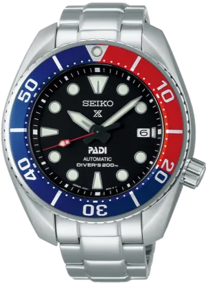 Seiko Prospex X Padi Mechanical Automatic Scuba Diver 200M Special Edition Sumo SPB181 (SBDC121)