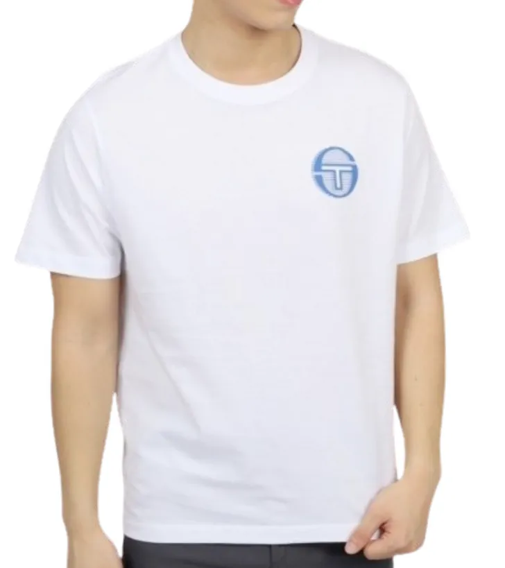 Sergio Tacchini Tenda T-Shirt Brilliant White STS24M50819-050