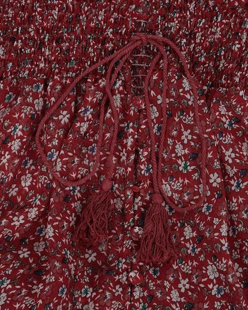 Serracha Maxi Bohemian Sundress