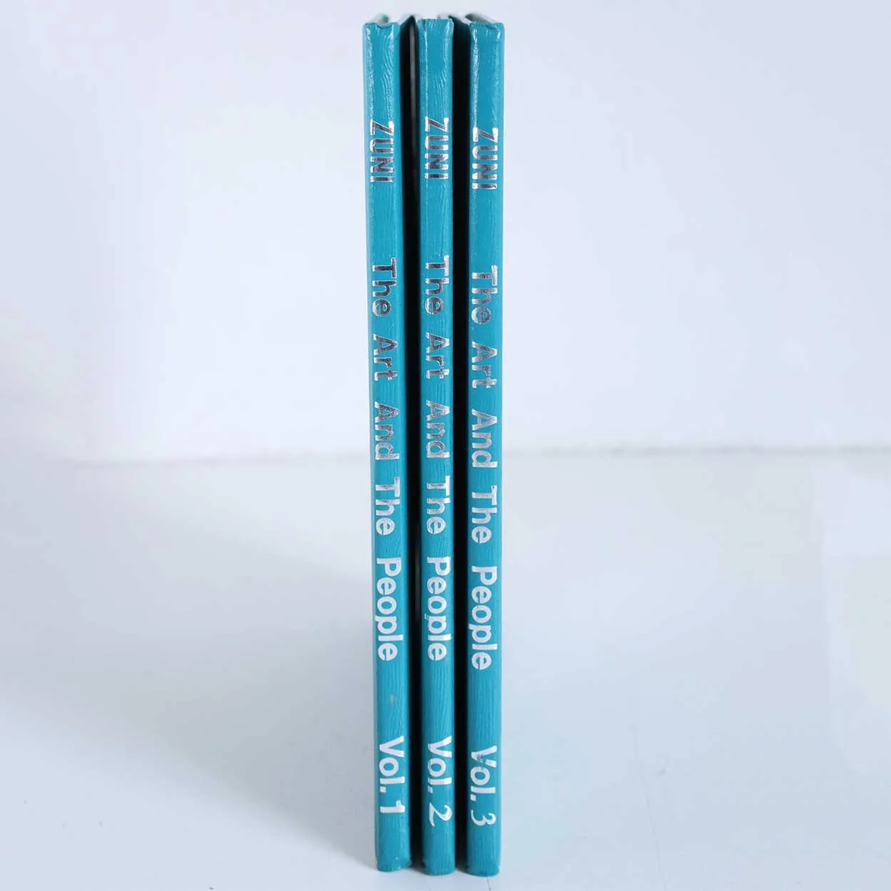 Set Vintage Books: Zuni, The Art and the People, Volume I-III by Ed & Barbara Bell