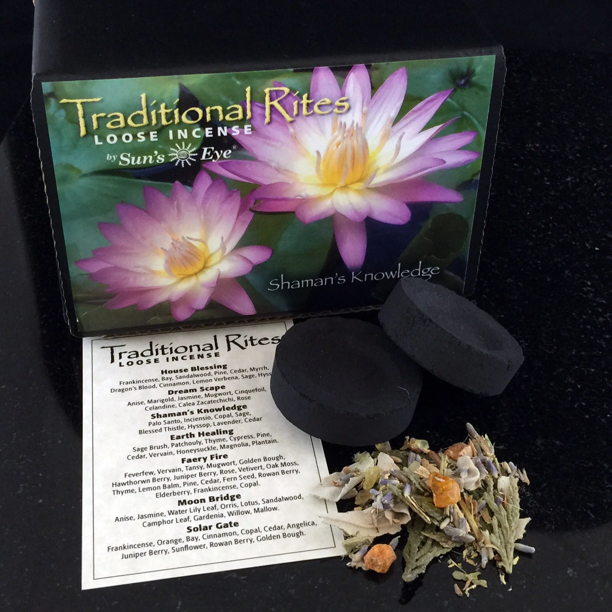 Shaman's Knowledge Traditional Rites Loose Incense Kit