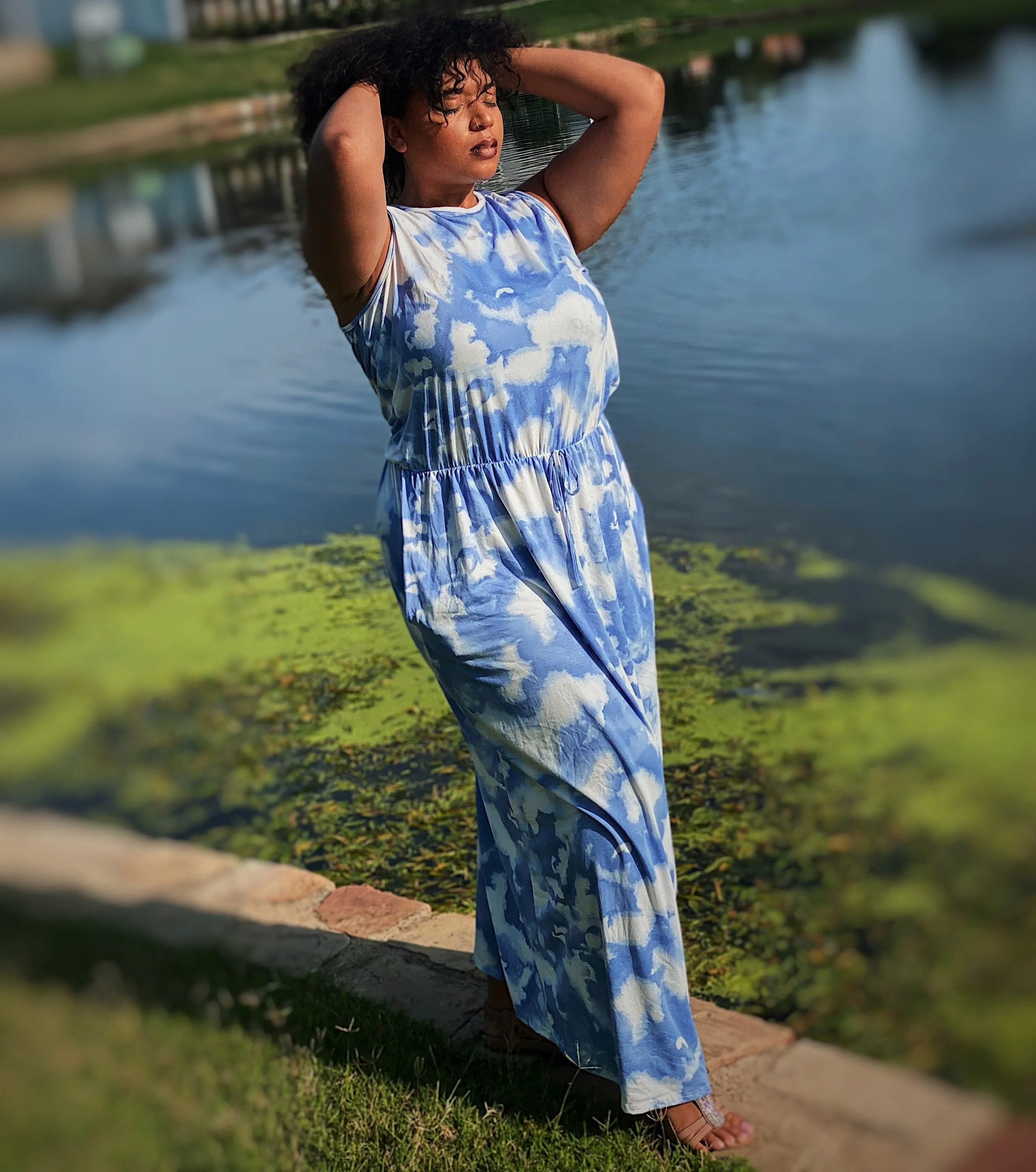 Shay Tie Dye Maxi Dress