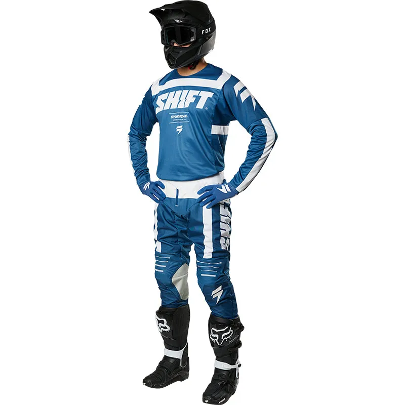 SHIFT 3LACK STRIKE JERSEY BLUE