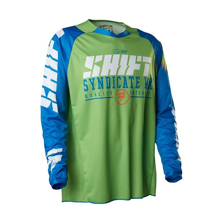 SHIFT STRIKE JERSEY [BLUE/GREEN]