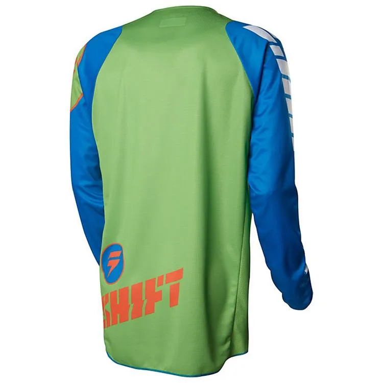 SHIFT STRIKE JERSEY [BLUE/GREEN]