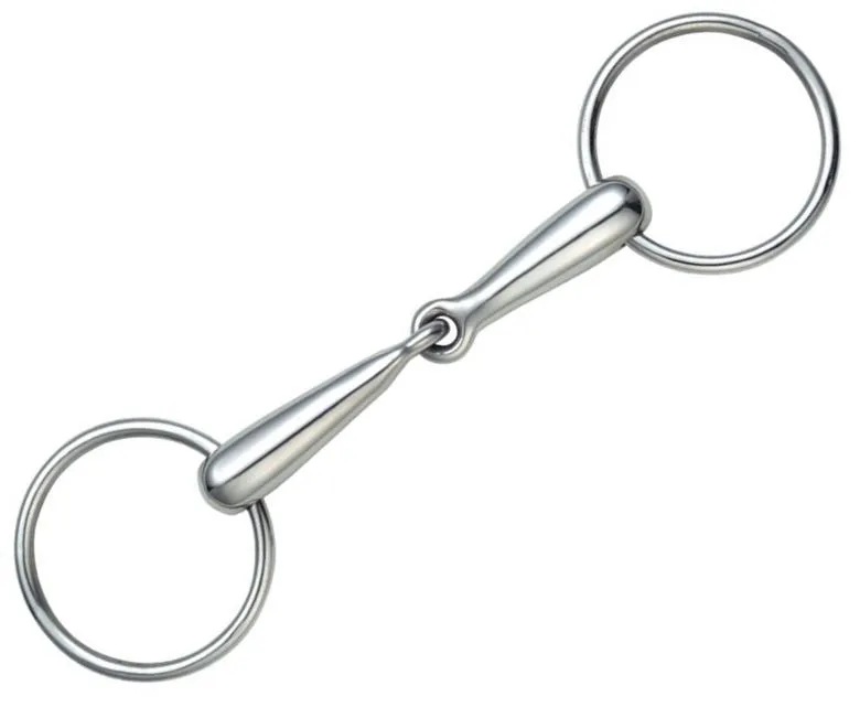 Shires Hollow Mouth Loose Ring Snaffle