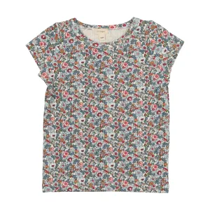 SHORT SLEEVE  FLORAL TEE