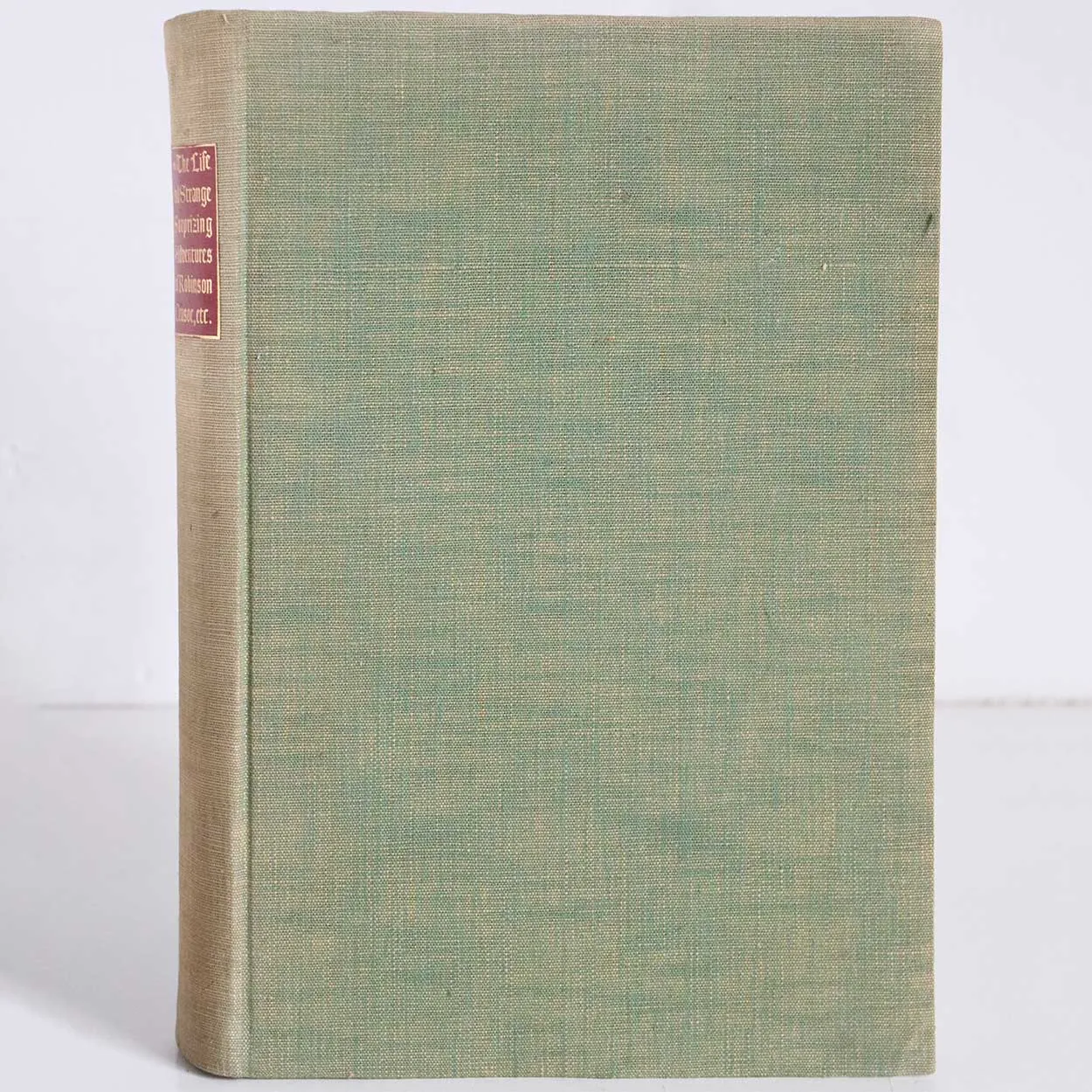 Signed Limited Edition Book: The Life and Strange Surprising Adventures of Robinson Crusoe by Daniel Defoe