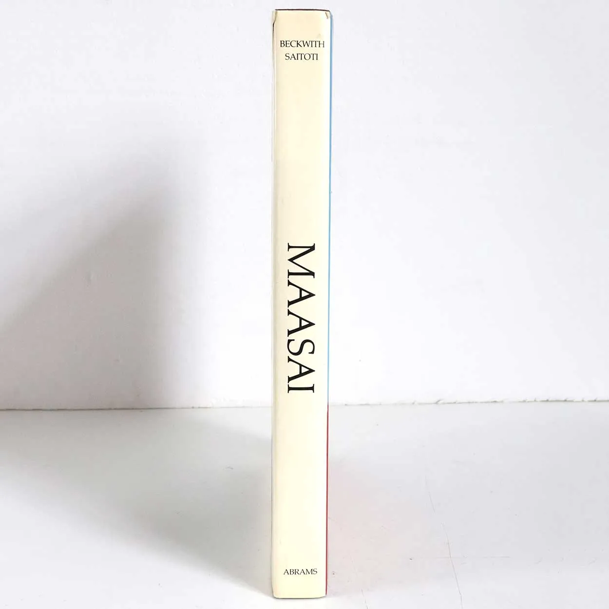 Signed Vintage Book: Maasai by Teplit Ole Saitoti