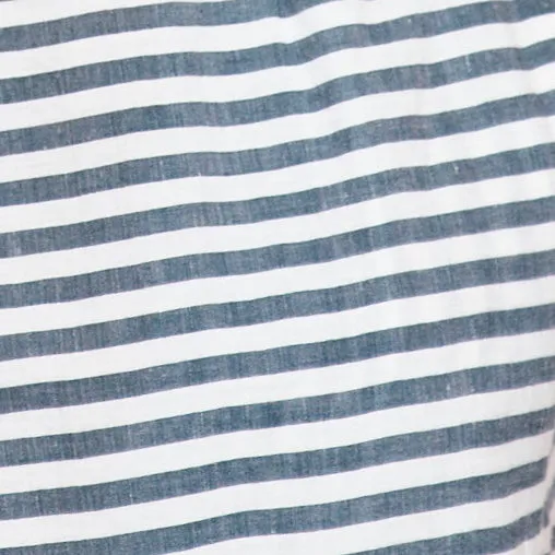 Singapore Dress in Ocean Stripe