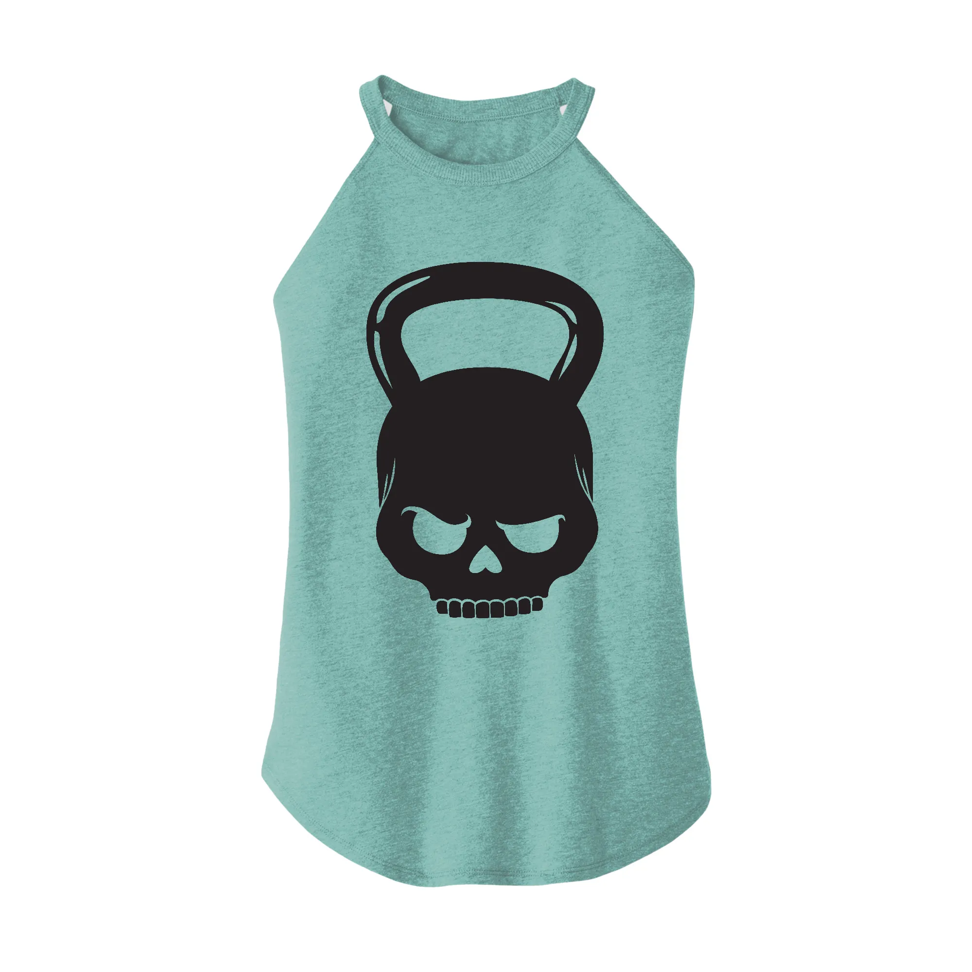 Skull Kettlebell Rocker Tank Top