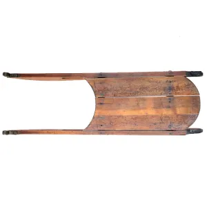 Small American New England Pine Child's Runner Winter Sled