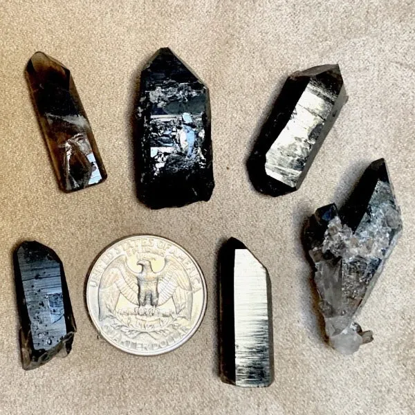 Smoky Quartz Crystals (Brazil)