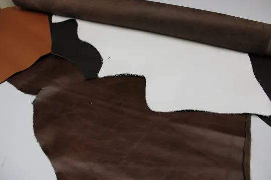 SMOOTH LEATHER BUNDLE - 20 - 25 sq.ft. Bundles - Soft Leathers 4 Colors Mix