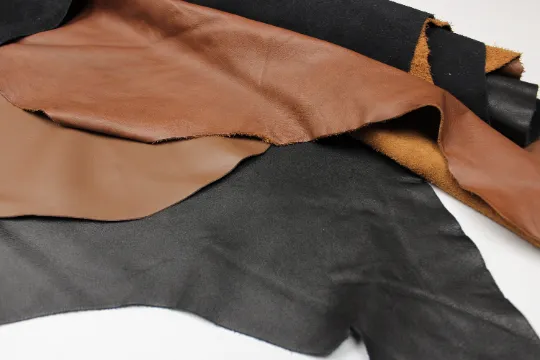 SMOOTH LEATHER BUNDLE - 23 - 38 sq.ft. Bundle - Soft Leathers 3 Colors