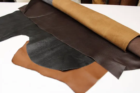 SMOOTH LEATHER BUNDLE - 23 - 38 sq.ft. Bundle - Soft Leathers 3 Colors