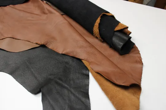 SMOOTH LEATHER BUNDLE - 23 - 38 sq.ft. Bundle - Soft Leathers 3 Colors