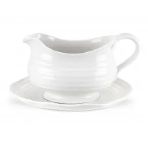 Sophie Conran White Gravy Boat w/Stand