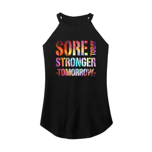 Sore Today Paint Nebula Rocker Tank Top